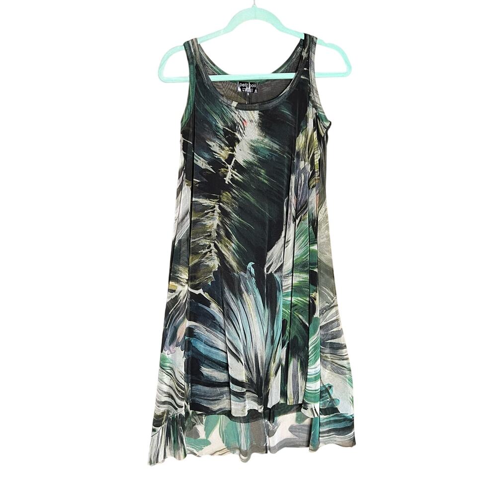 Petit Pois Mesh Tank Dress Cover Up S NWT